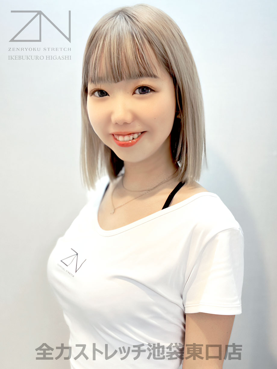 全力ストレッチ池袋東口店セラピスト MIHIRO