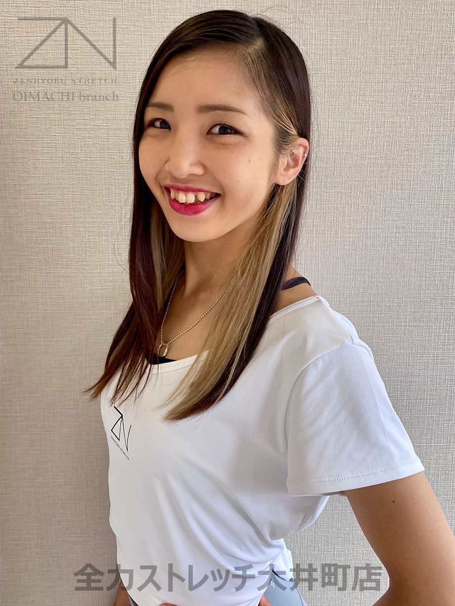 全力ストレッチ大井町店のナツキです！ご指名よろしくお願いします！